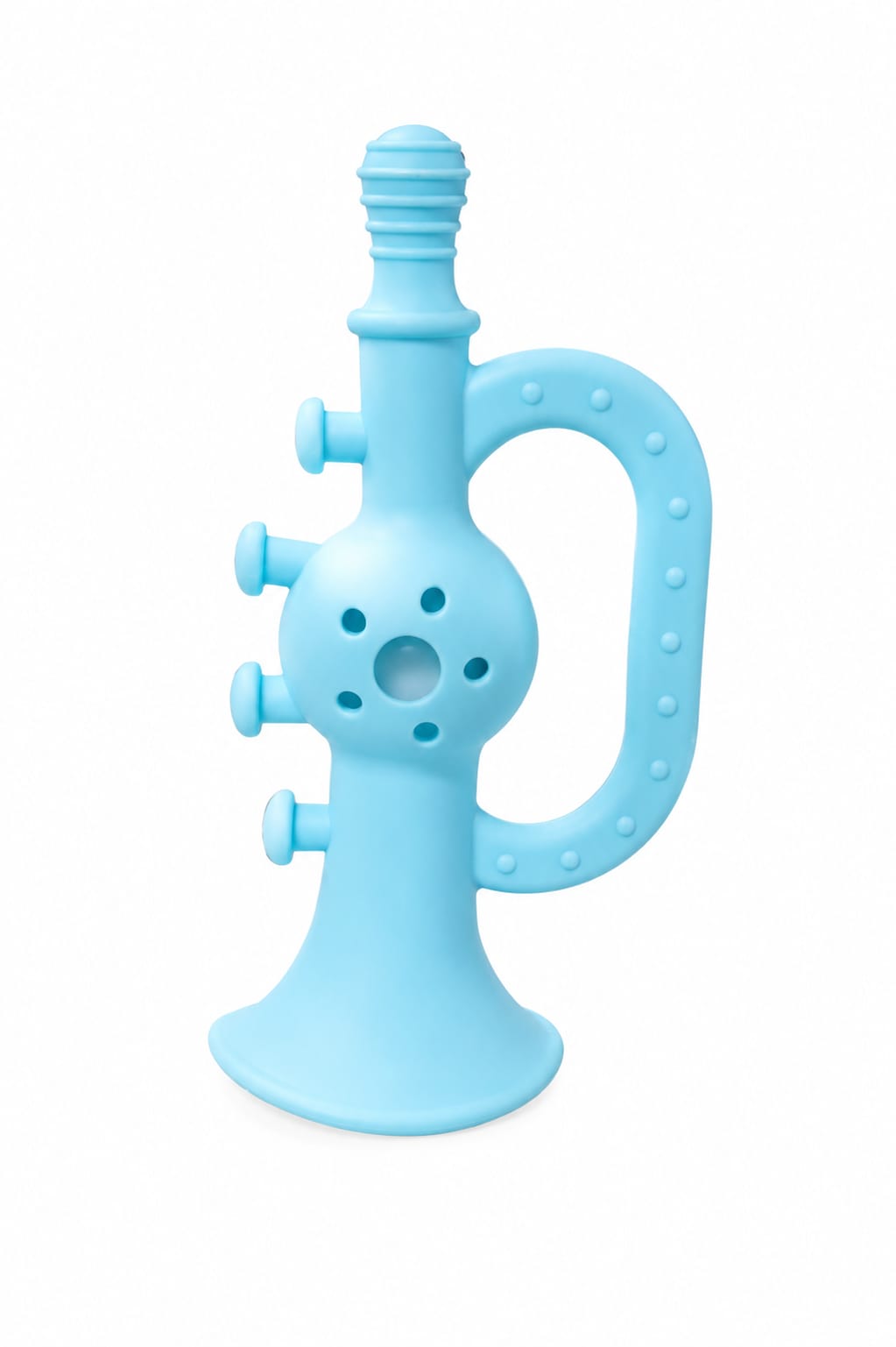Baby's Silicone Teether With sound. (Soft and BPA Free teether toy)