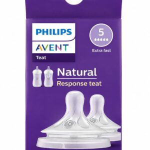 Philips Avent Natural Response teats(pack of 2)6m+ages