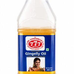 777Gingelly Oil (Chekku Pressed Sesame Oil) 200ml