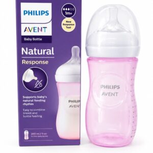 Philips Avent Natural Response (260 ml) PINK  bottle