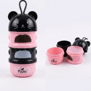 (3 Layers ) Baby Food Storage Container and Milk Powder Container(pack of 1)