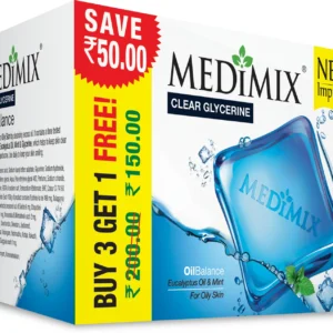 Medimix Clear Glycerine Mint Blue 400gm
