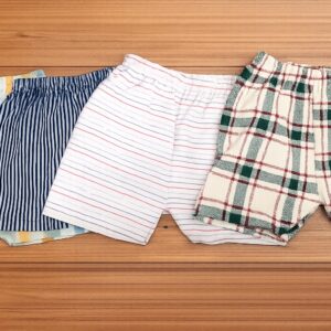 Pack of 4 Casual Shorts for Baby Boy and Girl .
