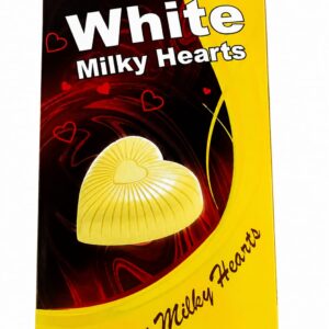 White Milky Hearts