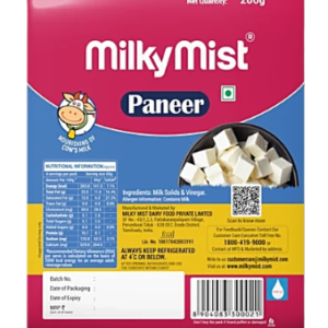 Milky Mist Paneer, 200 g Pouch