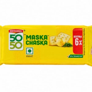 BRITANNIA 50-50 Maska Chaska Salted Biscuit  40.50g