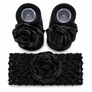 Baby's Soft Ankle Length (Fancy socks with head bands)