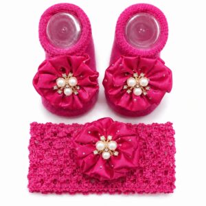 Baby's Girl Fancy Socks Set.(pink)