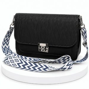 Women Sling Bags (Black)Fancy handbags.