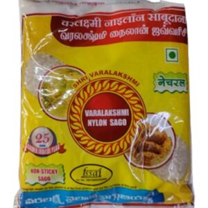 Dried Varalakshmi Sago Nylon, 500 Gm(ஜவ்வரிசி)