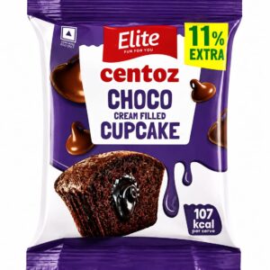 ELITE CENTOZ CHOCO CREAM FILLED CUP CAKE 30g (எலைட் சென்டோஸ் சாக்லேட் கிரீம் கப் கேக்)
