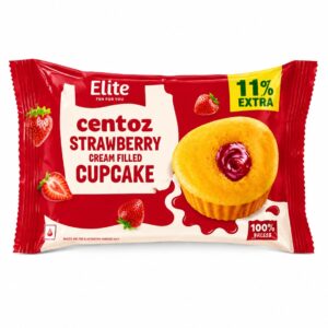 CENTOZ STRAWBERRY CREAM CUP CAKE 30g (சென்டோஸ் ஸ்ட்ராபெர்ரி க்ரீம் கப் கேக்)
