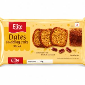 ELITE DATES PUDDING CAKE SLICED 140g (பேரீச்சம்பழப் புட்டிங் கேக்)