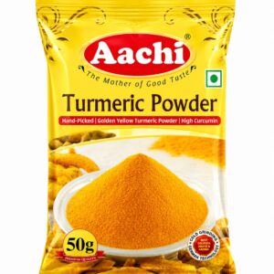 AACHI TERMERIC POWDER 50g (ஆச்சி மஞ்சள் தூள்)