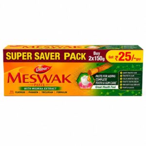 DABUR MESWAK PASTE BUY 2X150g 300g (டாபர் மெஸ்வாக் பேஸ்ட்)