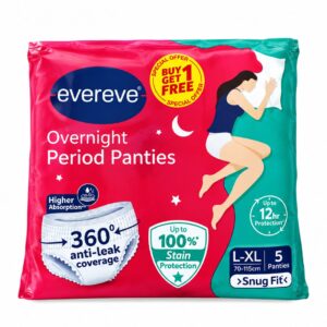 Evereve Period Panties L-XL (5 Pcs) each One (44rs )